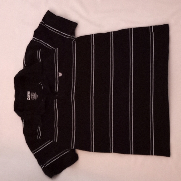 Men's Black Polo Short Sleeve Large - Picture 2 of 4